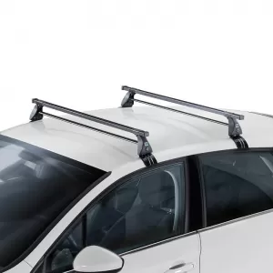 Roof Bars Steel CRUZ 921-004 Optima 0T-140cm Black 2 Pieces-image-6303931