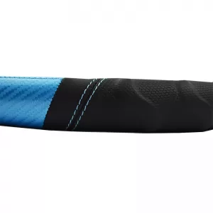 Steering Wheel Cover PU Speed Black / Blue Carbon With Blue Stitching Medium 38cm-image-6304100