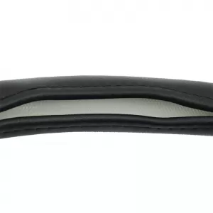 Steering Wheel Cover PU Soft Black With Black Stitching Medium 38cm-image-6304114