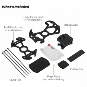 Magnetic Phone Mount for Motorcycle / Bicycle Scosche MBM2SMI-image-6304342