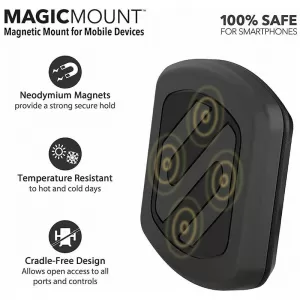 Magnetic Phone Mount for Motorcycle / Bicycle Scosche MBM2SMI-image-6304343