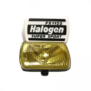 Head Lamp Universal Yellow 12 Volt 55 Watt H3 FX-1155 1 Piece-image-6304383