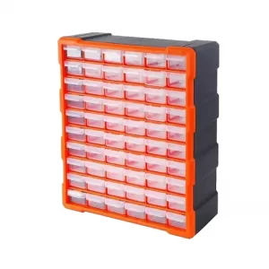 Storage Box Plastic suitable for 60 Seats Tactix 38.5x16x48.5cm 320638