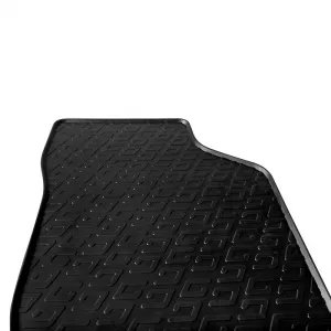 Rubber Car Mats Gledring 0896 suitable for Mercedes-Benz Sprinter Cargo W907/W910) VS30 2018+ (3 front seats, back wheel drive, without air channel) Black 3 Pieces-image-6304480