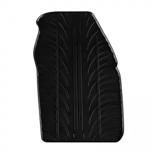 Rubber Car Mats Gledring 0770 suitable for Ford Tourneo Courier Hatchback 2014- / 2018- Facelift Manual Black 4 Pieces-image-6304512