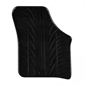 Rubber Car Mats Gledring 0655 suitable for VW E-UP 2019- / Skoda Citigo IV 2019- / Seat MII Electric 2019- Black 4 Pieces-image-6304569