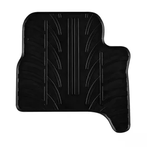 Rubber Car Mats Gledring 0655 suitable for VW E-UP 2019- / Skoda Citigo IV 2019- / Seat MII Electric 2019- Black 4 Pieces-image-6304571