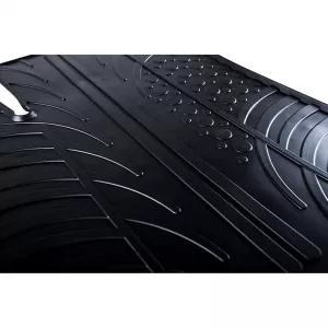 Rubber Car Mats Gledring 0072 suitable for VW Sharan 2010- / Seat Alhambra 2010- Black 4 Pieces-image-6304603
