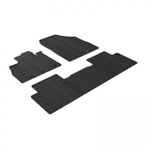 Rubber Car Mats Gledring 0035 suitable for Renault Scenic IV 2016- 5 Pieces-image-6304608