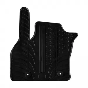 Rubber Car Mats Gledring 0027 suitable for Renault Zoe Hatchback 2012- / Facelift 2019- Black 4 Pieces-image-6304626