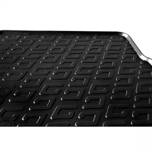 Rubber Car Mats Gledring 0559 suitable for Ford Transit Custom Kombi Furgon 2016-2017 Black 2 Pieces-image-6304641