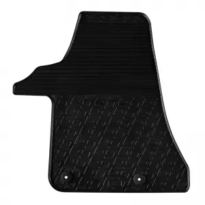 Rubber Car Mats Gledring 0904 suitable for VW Transporter T6.1 / Multivan 2020- Black 2 Pieces-image-6304661