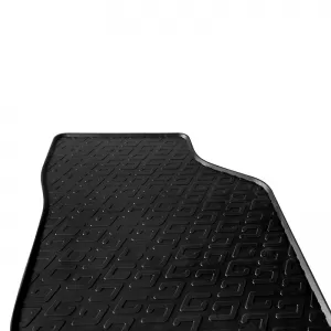 Rubber Car Mats Gledring 0904 suitable for VW Transporter T6.1 / Multivan 2020- Black 2 Pieces-image-6304663