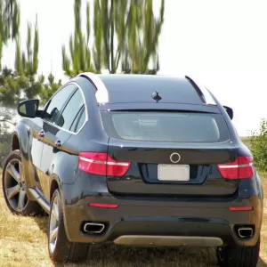 Roof Rails suitable for BMW X6 E71 E72 (2008-2015) Silver 2 Pieces-image-6304696