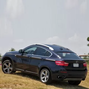 Roof Rails suitable for BMW X6 E71 E72 (2008-2015) Silver 2 Pieces-image-6304697