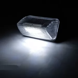 Led License Plate Lights suitable for Toyota Auris E15 Hatchback 06-12, Corolla E12 00-08 & E15 07-19, Avensis T25 03-08, T30 08-19, Prius 11-19, Verso 09-19 2 Pcs