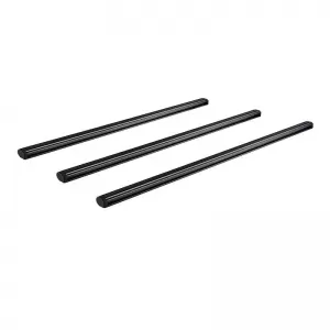 Roof Bars Aluminum CRUZ 925-096 Alu Cargo Dark AF3-138cm Black 3 Pieces-image-6304791