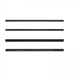 Roof Bars Aluminum CRUZ 925-096 Alu Cargo Dark AF3-138cm Black 3 Pieces-image-6304794