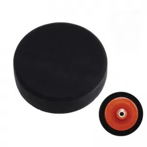 Polishing Sponge With Screw Soft Black Ø 150mm Tactix 446885 1 Pc