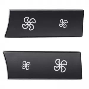 Cover suitable for Switch Air Conditioner Control Panel for BMW 5 Series F10 / 5 GT F07 / 7 F01 F02 / 6 F06 2 Pcs-image-6304872