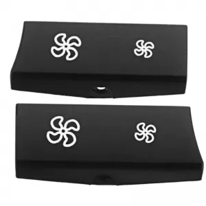 Cover suitable for Switch Air Conditioner Control Panel for BMW 5 Series F10 / 5 GT F07 / 7 F01 F02 / 6 F06 2 Pcs-image-6304875