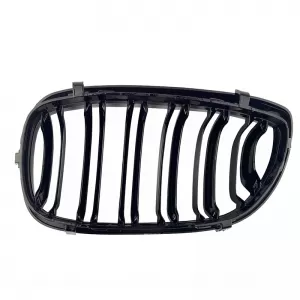 Front Grilles suitable for BMW 3 E46 03-06 Coupe/Cabrio M4 Look with Double Grille Glossy Black 2 Pcs-image-6304886
