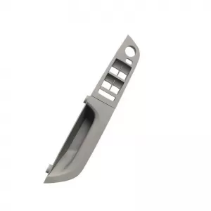 Türgriff (innen) & Fensterheberschalterpanel geeignet für Bmw 3 E90 05-11 Linke Vordertür (Fahrer) 37,5cm Grau-image-6304910