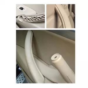 Türgriff (innen im Auto) geeignet für Bmw X5 E70 07-13 / X6 E71 08-15 Set für rechte Vorder- und Hintertür 2 Stück beige-image-6304953