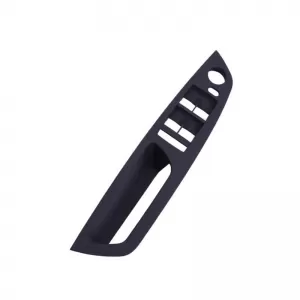 Door Handle (inside car) & Window Switch Panel suitable for Bmw X5 E70 07-13 / X6 E71 08-15 Left Front Door (drivers) Without Mirror Hole Black