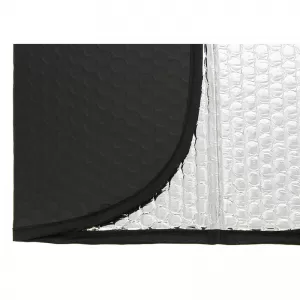 Sun Shade Interior Front Windshield UV Reflecting Foldable ''Black'' Feral Black Matte XX-Large 175 x 90 cm 1 Piece-image-6305000