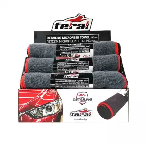 Microfiber Feral Detailing Pro 38 x 40 cm Rolls 3 Pieces-image-6305042