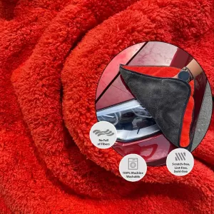 Cloth Microfiber Feral Detailing Pro 38 x 38 cm 1 Piece-image-6305044