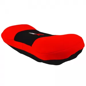 Neck Cushion Type-R suitable for Car Seat Red / Black 34x16x7cm 1 Piece-image-6305076
