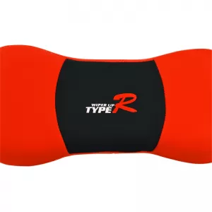 Neck Cushion Type-R suitable for Car Seat Red / Black 34x16x7cm 1 Piece-image-6305077
