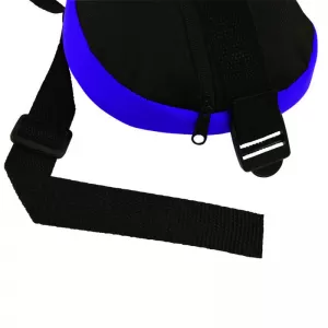 Neck Cushion Type-R suitable for Car Seat Blue / Black 34x16x7cm 1 Piece-image-6305086