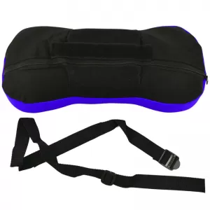 Neck Cushion Type-R suitable for Car Seat Blue / Black 34x16x7cm 1 Piece-image-6305087