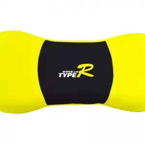 Neck Cushion Type-R suitable for Car Seat Yellow / Black 34x16x7cm 1 Piece-image-6305091