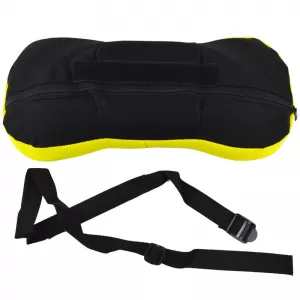 Neck Cushion Type-R suitable for Car Seat Yellow / Black 34x16x7cm 1 Piece-image-6305094