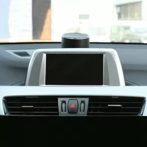 Navi Screen Chrome Frame Cover suitable for BMW X1 F48 15-19-image-6305387