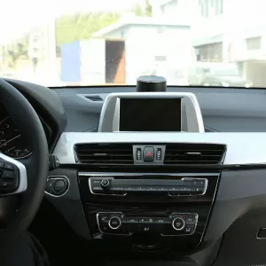 Navi Screen Chrome Frame Cover suitable for BMW X1 F48 15-19-image-6305388