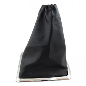 Shift Boot With Plastic Base Suitable for Ford Focus MK2 04-11 Black / Chrome GK1305-image-6305410