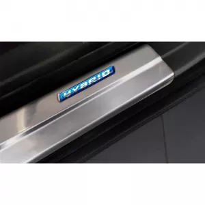 Decorative Interior Door Sills suitable for Toyota Rav4 16-18 / Toyota C-HR 2016+ Hybrid Chrome 4 Pcs-image-6305418