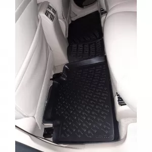 Car Mats 3D From Rubber TPE Suitable for Nissan X-Trail (T32) 2013-2021 Rizline 4 Pcs Black-image-6305458