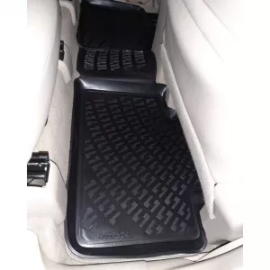 Car Mats 3D From Rubber TPE Suitable for Nissan X-Trail (T32) 2013-2021 Rizline 4 Pcs Black-image-6305459
