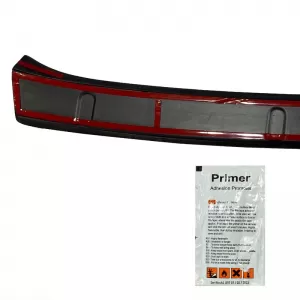 Rear Bumper Protector suitable for Renault Clio V 2020+ Hatchback from ABS Plastic Black-image-6305649