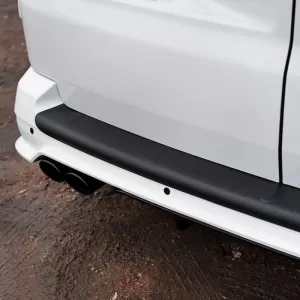 Rear Bumper Protector suitable for VW Transporter T5 2003-2015 from ABS plastic black-image-6305658