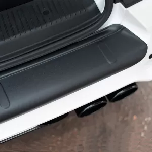 Rear Bumper Protector suitable for VW Transporter T5 2003-2015 from ABS plastic black-image-6305659