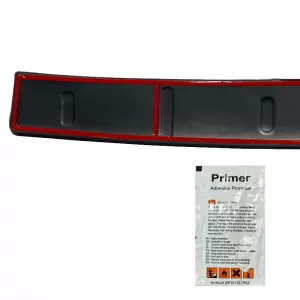 Rear Bumper Protector suitable for VW Transporter T4 1995-2003 from ABS plastic black-image-6305665