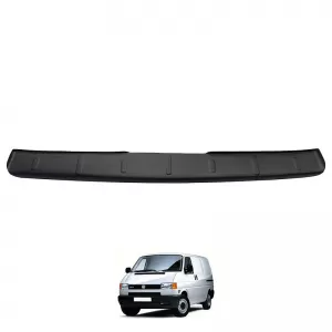 Rear Bumper Protector suitable for VW Transporter T4 1995-2003 from ABS plastic black-image-6305666