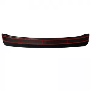 Rear Bumper Protector suitable for VW Passat B8 2015+ Sedan from ABS Plastic Black-image-6305674